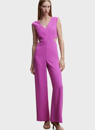 Cut Out Detail Jumpsuit 