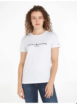 Women's Organic Cotton Logo T-Shirt, White 