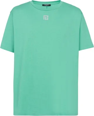 Balmain Reflective Logo T-Shirt
