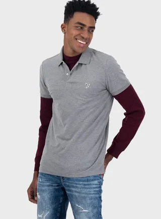 Logo Slim Fit Polo 