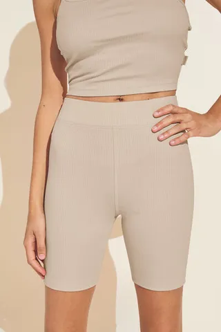 Pima Rib Bike Short