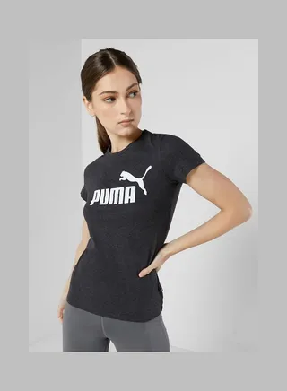 Essential Logo T-Shirt Grey 