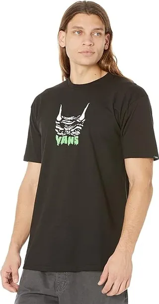 Vans Silent Curse Short Sleeve Tee (Black) Men's Clothing