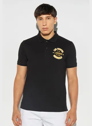 Embroidered Logo Polo