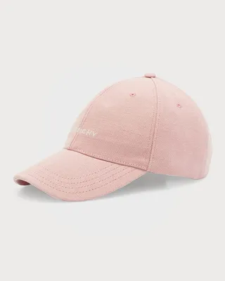 Men's Embroidered Logo 6-Panel Baseball Cap