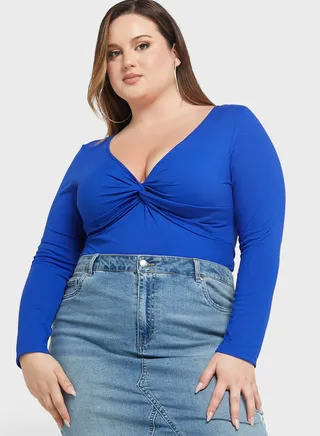 Knot Detail Cropped Top 