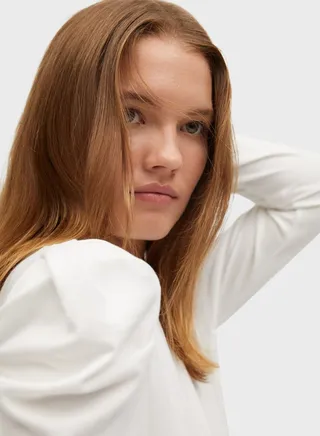Puff Sleeve T-Shirt 