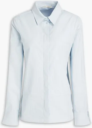 Cotton-poplin shirt