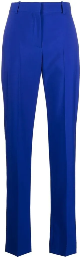 Straight-Leg Wool Trousers