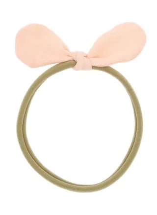 Bow Headband Pink/Beige 