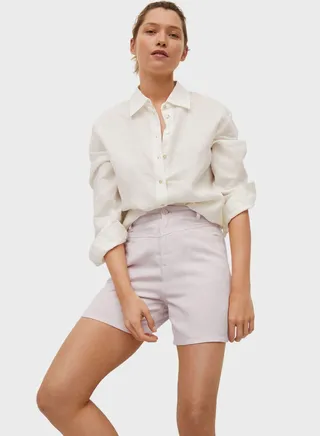 High Waist Mini Shorts 