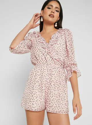 Printed Playsuit 