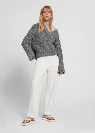 Relaxed-Fit Tapered Jeans