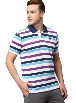 Striped Polo T-Shirt 