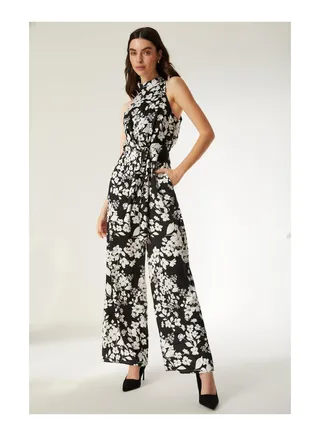 Floral Print Jumpsuit 
