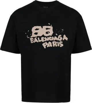 logo-print short-sleeved T-shirt