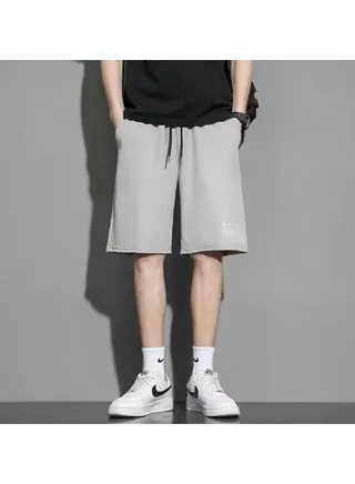 Men's Summer Quick Dry Mesh Breathable Athletic Casual Five Points Shorts 