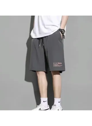 Men's Summer Quick Dry Mesh Breathable Athletic Casual Five Points Shorts 