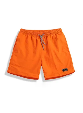 Men's Large Size Summer Thin Sports Quick Dry Beach Pants Casual 5 Points Shorts 