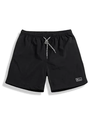 Men's Large Size Summer Thin Sports Quick Dry Beach Pants Casual 5 Points Shorts 