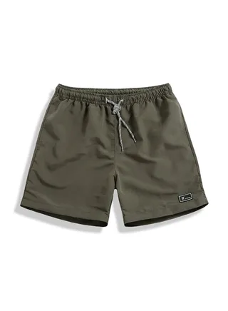 Men's Large Size Summer Thin Sports Quick Dry Beach Pants Casual 5 Points Shorts 