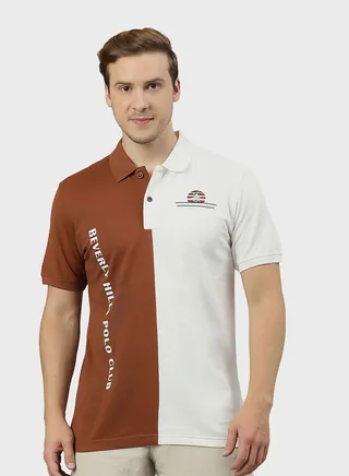 Color Block Polo 