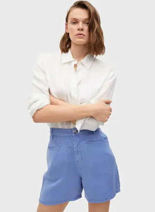 High Waist Mini Shorts 