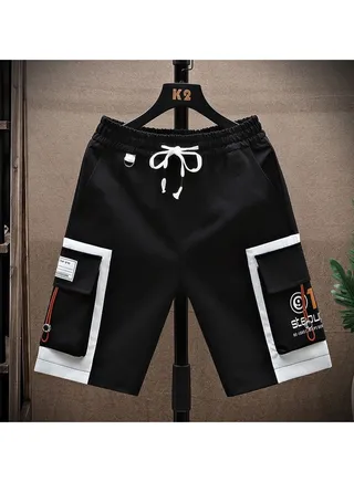 Men's New Summer Outer Wear Loose Shorts Casual Sports Five Points Pants 