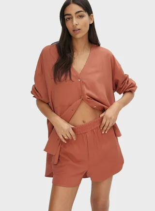 High Waist Mini Shorts 