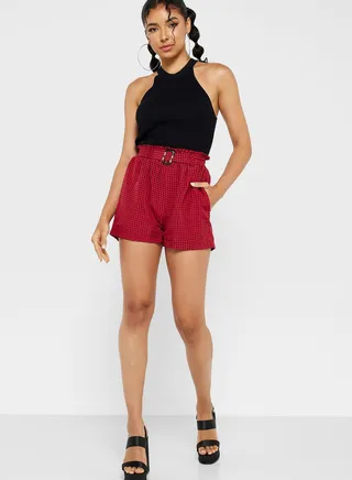 Checkered Shorts 