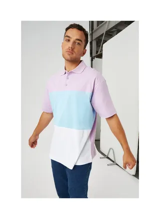 Colour Block Panels Polo 