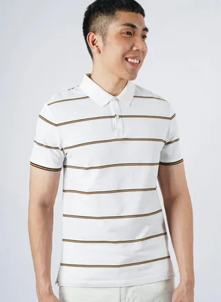Men’s Summer Polo – Optic White 