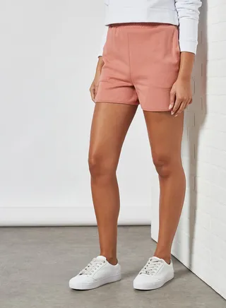 High Waist Shorts Desert Sand 
