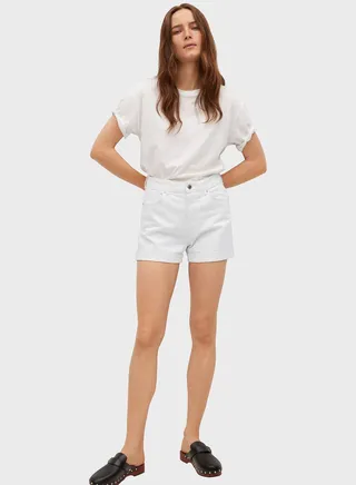 High Waist Mini Shorts 