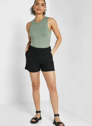 High Waist Mini Shorts 