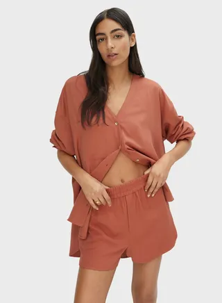 High Waist Mini Shorts 