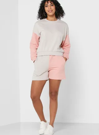 Colour Block Shorts 