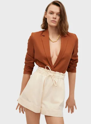 High Waist Mini Shorts 