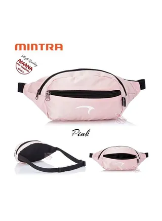BIG Waist Pack - WATERPROOF - PRACTICAL & CONVENIENT - Pink 