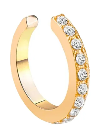 Alloy Ear Cuffs With Rhinestone 