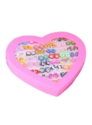 36 Pair Sweet Ladylike Stud Earrings Set 