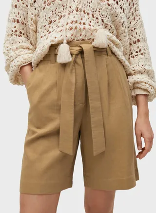 High Waist Mini Shorts 