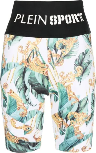 Logo-Waistband Cycling Shorts
