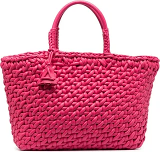 Icon leather tote bag