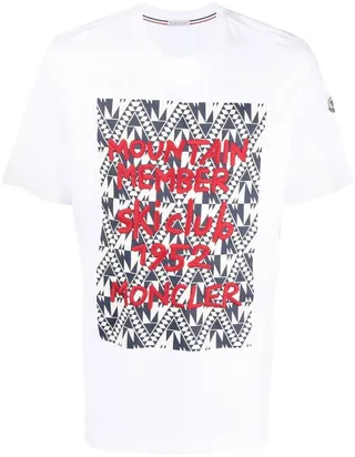 embroidered logo cotton T-shirt