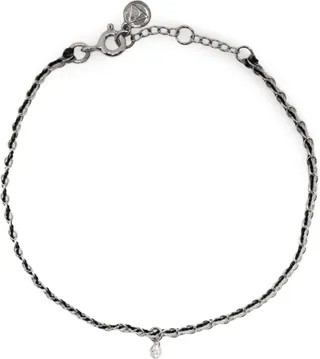 18kt white gold Auric diamond bracelet