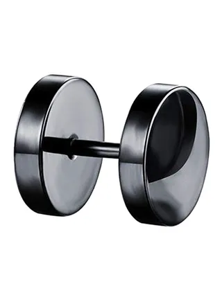 Titanium Circle Punk Style Stud 