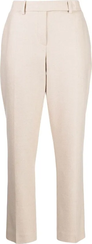 Woven Straight-Leg Trousers