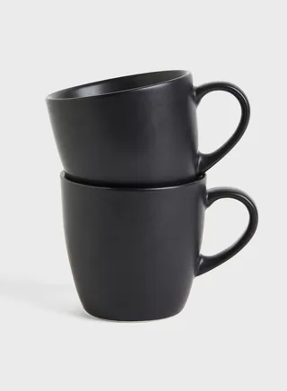 2-Pack Porcelain Mugs