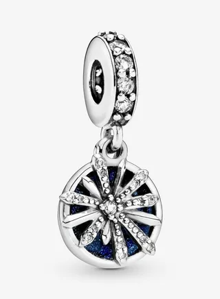 Pandora Women Dazzling Wishes Fireworks Dangle Charm 797531CZ 